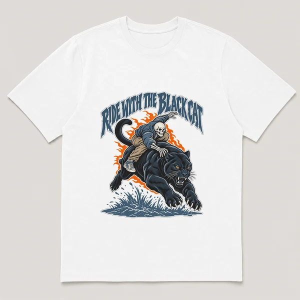 RIDE WITH THE BLACK CAT